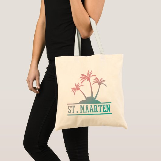 Sint-Maarten | Gradiënt Sint Martin Tote Bag (Voorkant (product))