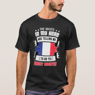 Sint-Maarten in mijn hoofd T-shirt