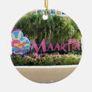 Sint-Maarten Keramisch Ornament