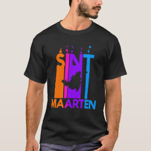 Sint Maarten Kleurrijke Bubbels T-shirt