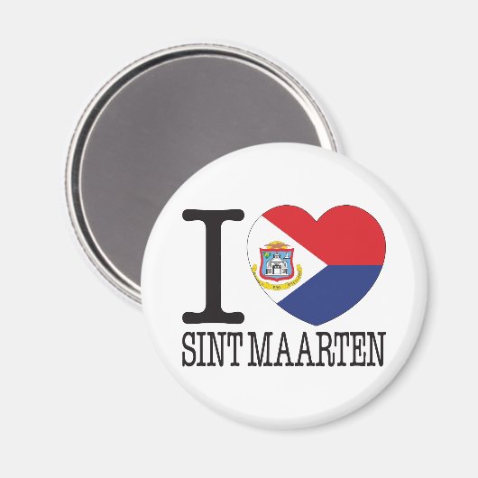 Sint Maarten Liefde v2 Magneet (Voorkant / Achterkant)