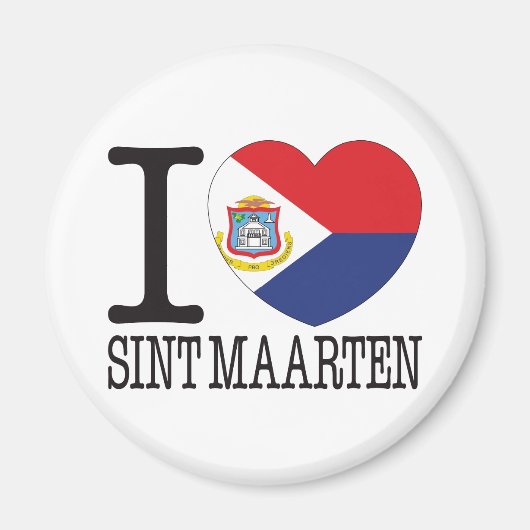 Sint Maarten Liefde v2 Magneet (Voorkant)