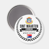 Sint Maarten Magneet (Voorkant / Achterkant)