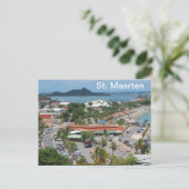 Sint-Maarten - Marigot Bay Briefkaart (Staand voorkant)