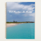 Sint Maarten - Scène de la plage St Martin (Devant)