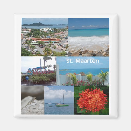 Sint Maarten-Sint Maarten magneet (Voorkant)