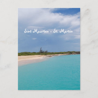 Sint Maarten - St. Martin Beach Scene Briefkaart