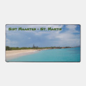 Sint Maarten - St. Martin Beach Scene Bureaumat (Voorkant)