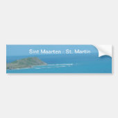 Sint Maarten - St. Martin Ocean Blue Seascape Bumpersticker (Voorkant)
