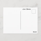 Sint Maarten Teken Briefkaart (Achterkant)