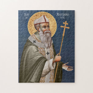 Sint-Maarten van Braga Orthodox Christelijk Icoon Legpuzzel