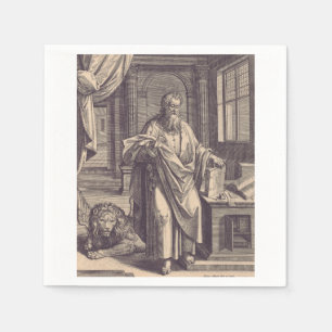 Sint Marcus de Evangelist Apostolische Inkt Heilig Servet
