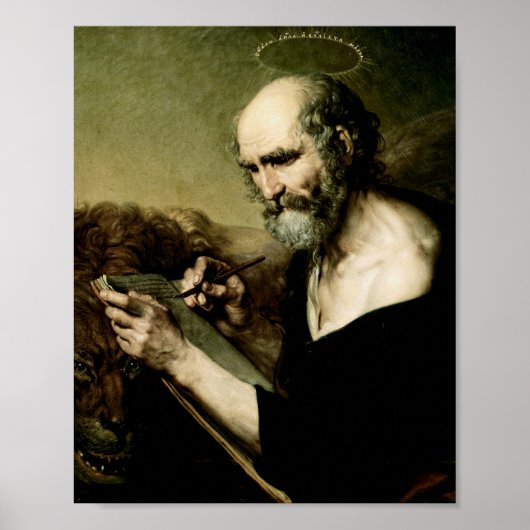 Sint Marcus de Evangelist Poster (Voorkant)