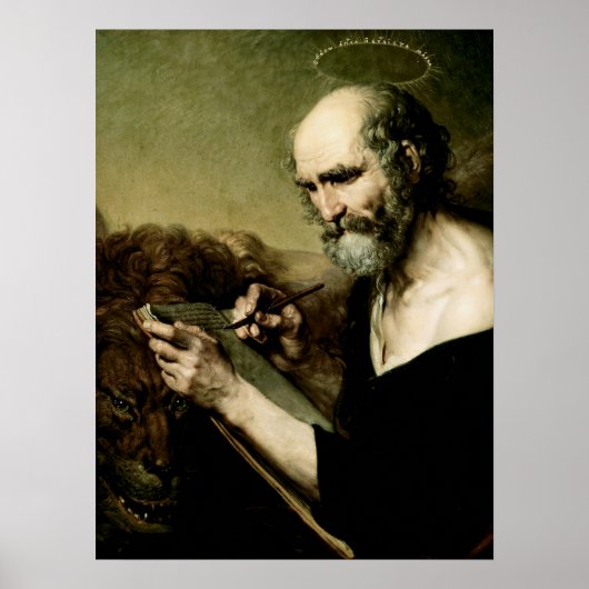 Sint Marcus de Evangelist Poster (Voorkant)