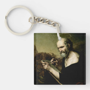 Sint Marcus de Evangelist Premium Venetiaanse Maje Sleutelhanger