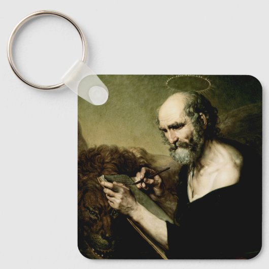 Sint Marcus de Evangelist  Sleutelhanger (Voorkant)