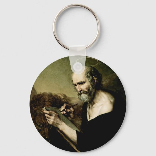 Sint Marcus de Evangelist Sleutelhanger (Voorkant)