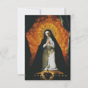 Sint Margaret Mary Alacoque Bedankkaart