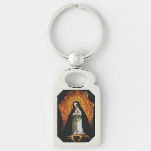 Sint Margaret Mary Alacoque Sleutelhanger (Voorkant)