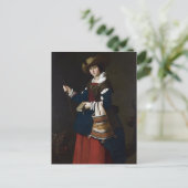 Sint Margaretha als herderin Briefkaart (Staand voorkant)