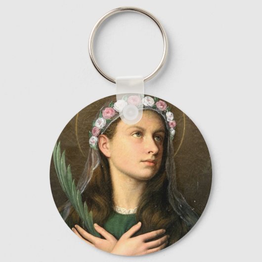 Sint Maria Goretti Sleutelhanger (Voorkant)