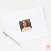 Sint Maria Goretti Vierkante Sticker (Envelop)