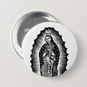 Sint Maria Ronde Button 7,6 Cm (Voorkant /achterkant)