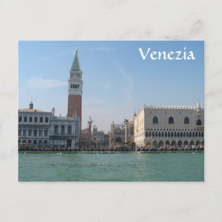 Sint-Mark-plein van het Grote Kanaal Briefkaart