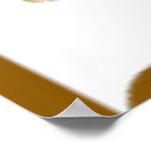 Sint maron maronite Pictogram Extra groot 40,00 x  Poster (Hoek)