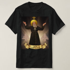 Sint Maron (Maroun) Patron van de Maronitische Ker T-shirt