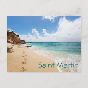 Sint-Martin-eiland. Caraïbisch Briefkaart