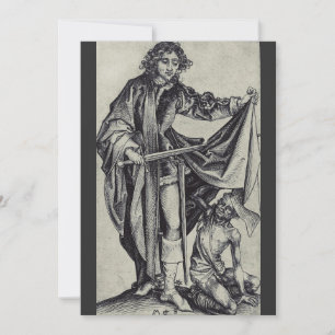 Sint Martinus van Tours Graveerkunst Kaart