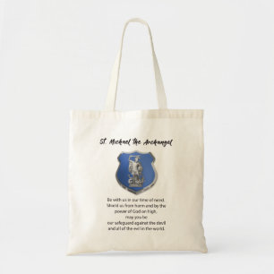 Sint-Michael Archangel Prayer Denken aan jou Tote Bag