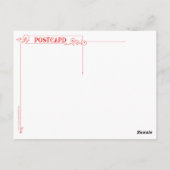 Sint Michael Battles het Beast Briefkaart (Achterkant)