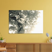 Sint-Michael, begraafplaats Pere Lachaise Canvas Afdruk (Insitu (Woonkamer))