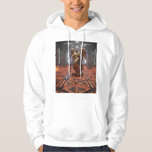 Sint-Michaël de Aartsengel – Gotische engelstandbe Hoodie