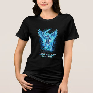 Sint-Michaël de Aartsengel Rooms-Katholieke Tee Tri-Blend Shirt