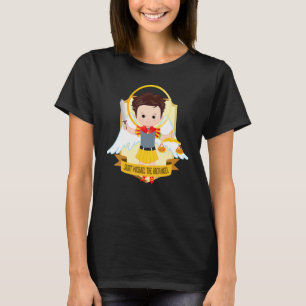 Sint Michaël de Aartsengel voor katholieke jongens T-shirt