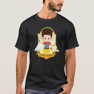 Sint Michael De Aartsengel Voor Kinderen Katholiek T-shirt