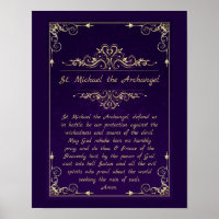 Sint-Michael de katholieke Archangel Prayer