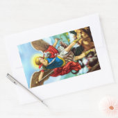 Sint-Michael de Stickers van de katholieke kerk in (Envelop)