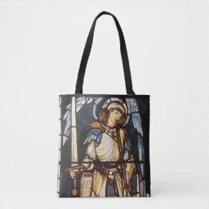 Sint-Michaël door Sir Edward Coley Burne-Jones Draagtas
