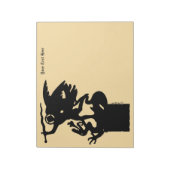 Sint-Michaël en de draak Notitieblok (Gedraaid)