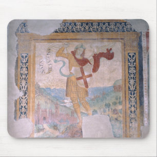 Sint-Michael (fresco) Muismat