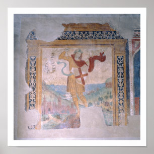 Sint-Michael (fresco) Poster
