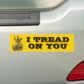 Sint Michael, ik heb je op je religie achtervolgd Bumpersticker (Op auto)