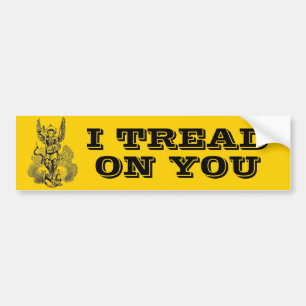 Sint Michael, ik heb je verraden met Religieuze Ar Bumpersticker