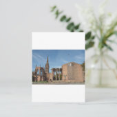 Sint-Michael-kathedraal, ruïnes gebombardeerd Briefkaart (Staand voorkant)