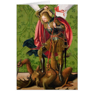 Sint Michael Killing the Dragon
