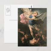 Sint-Michael, Luca Giordano (Fa Presto) Briefkaart (Voorkant / Achterkant)